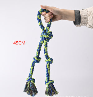 Ajexen Durable Dog Rope Toy – Teeth Cleaning, Tug of War, Interactive Chew Toy for Aggressive Chewers