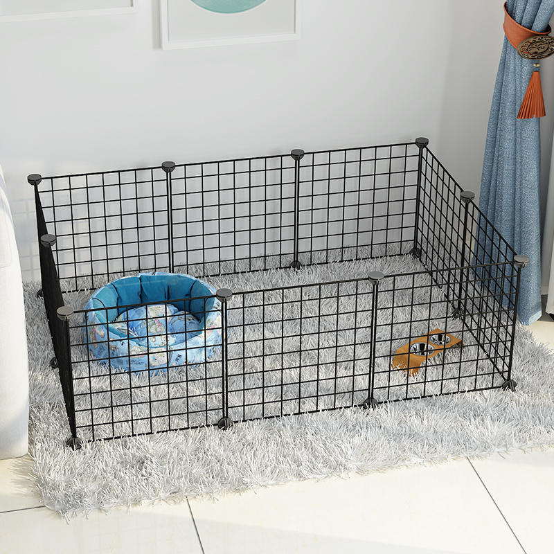 Ajexen Small Dog Indoor Isolation Fence Cage – Portable Pet Playpen, Safety Gate for Home Training