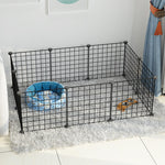 Ajexen Small Dog Indoor Isolation Fence Cage – Portable Pet Playpen, Safety Gate for Home Training