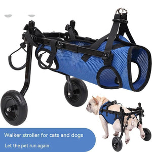Ajexen Pet Disabled Dog Wheelchair – Adjustable Scooter for Injured, Elderly & Disabled Dogs