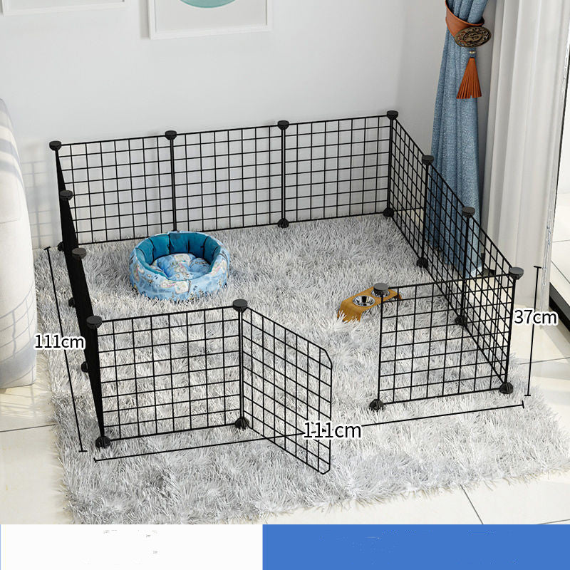 Ajexen Small Dog Indoor Isolation Fence Cage – Portable Pet Playpen, Safety Gate for Home Training