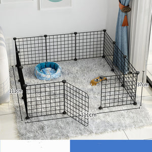 Ajexen Small Dog Indoor Isolation Fence Cage – Portable Pet Playpen, Safety Gate for Home Training