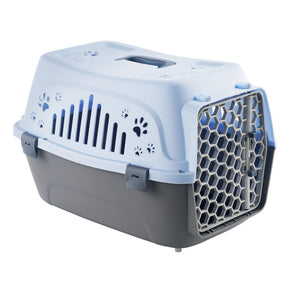 Ajexen Cat Air Box & Dog Carrier – Durable PP Travel Cage for Small Pets, Airline Approved Pet Flight Case